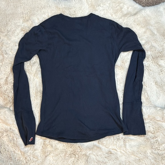 Gonzaga University Original League Long Sleeve Waffle Shirt - Picture 2 of 3